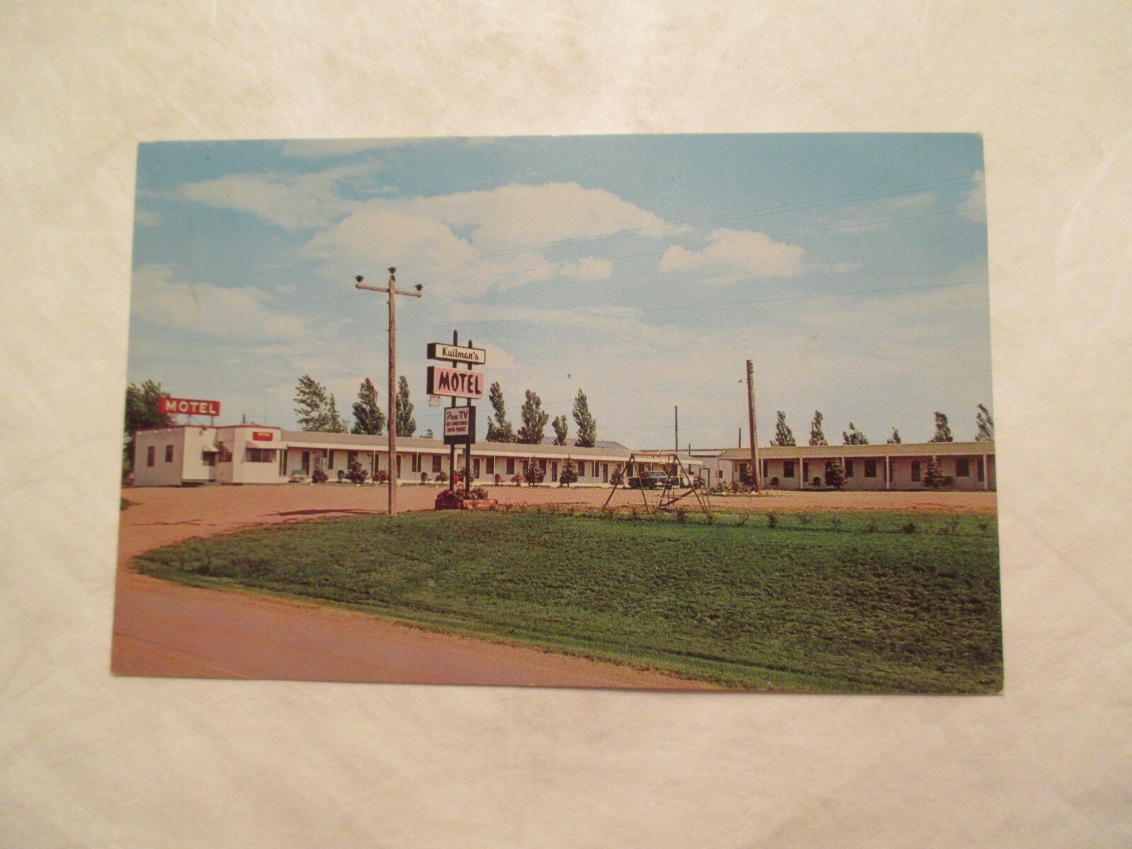 South Dakota Postcard Kuilmans Motel Lemmon SD eBay