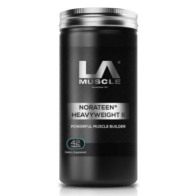 LA MUSCLE Norateen  Heavyweight II - Powerful Muscle Builder - 1 Week Supply