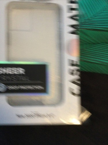CASE MATE Protective Sparkly Sheer Crystal Clear Case For iPhone 5.4 - Picture 2 of 2