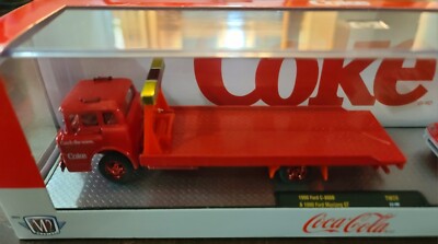 M2 Machines Hauler COKE 1990 Ford C-8000 & 1990 Ford Mustang GT M2 Machines Hauler COKE 1990 Ford C-8000 & 1990 Ford Mustang GT