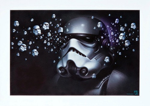 Tsuneo Sanda Signed 2015 Star Wars Celebration VII Art Print AP / Artist Proof