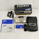 New ListingVintage Samsung Ecx 140 Panorama 35Mm Af Point & Shoot Film Camera Bundle Works