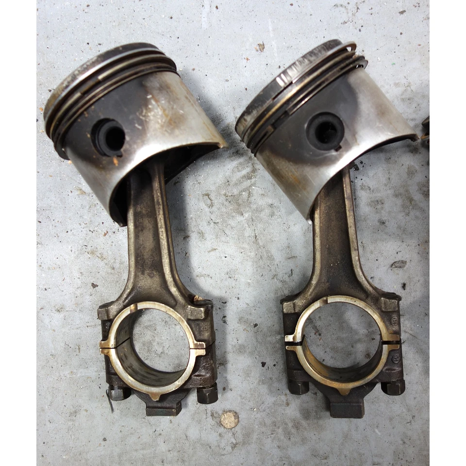 BMW 114 2002tii 1971-1973 cupé M10 juego de 4 pistones 88,98 OEM USADO Foto 3 de 4