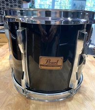 Pearl All Maple Shell 12" Black Tom Vintage Red Badge