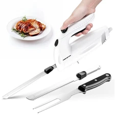 Electric Knife for Carving Meats, Poultry, Bread, Crafting Foam and More