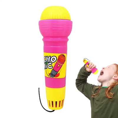 Voice Changing Microphone Toy Echo Microphone Toy Battery-Free Magic Karaoke Mic
