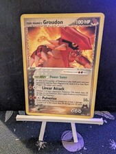 Groudon #9 Pokemon Team Magma & Team Aqua (Ungraded, LP)