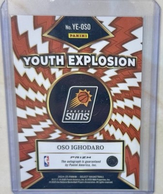 Panini 2024-25 Select Youth Explosion Autograph Oso Ighodaro #YE