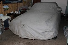 original Mercedes Benz W107 SL  Autoabdeckung Autoabdeckplane Vollgarage