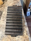 Wagner Ware Cast Iron E Bread Stick Pan 1326 Vintage Antique Large Letters