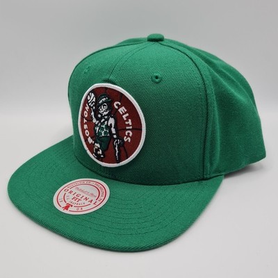 Boston Celtics NBA Team Ground 2.0 Mitchell & Ness Adjustable Snapback Cap Green