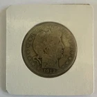 1912 Barber Half Dollar Silver Circulated Business Strike US Coin