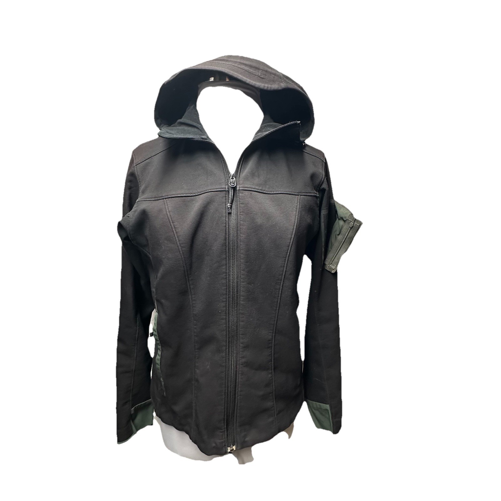 Arc’teryx Softshell Zip Hooded Jacket Windbreaker… - image 1