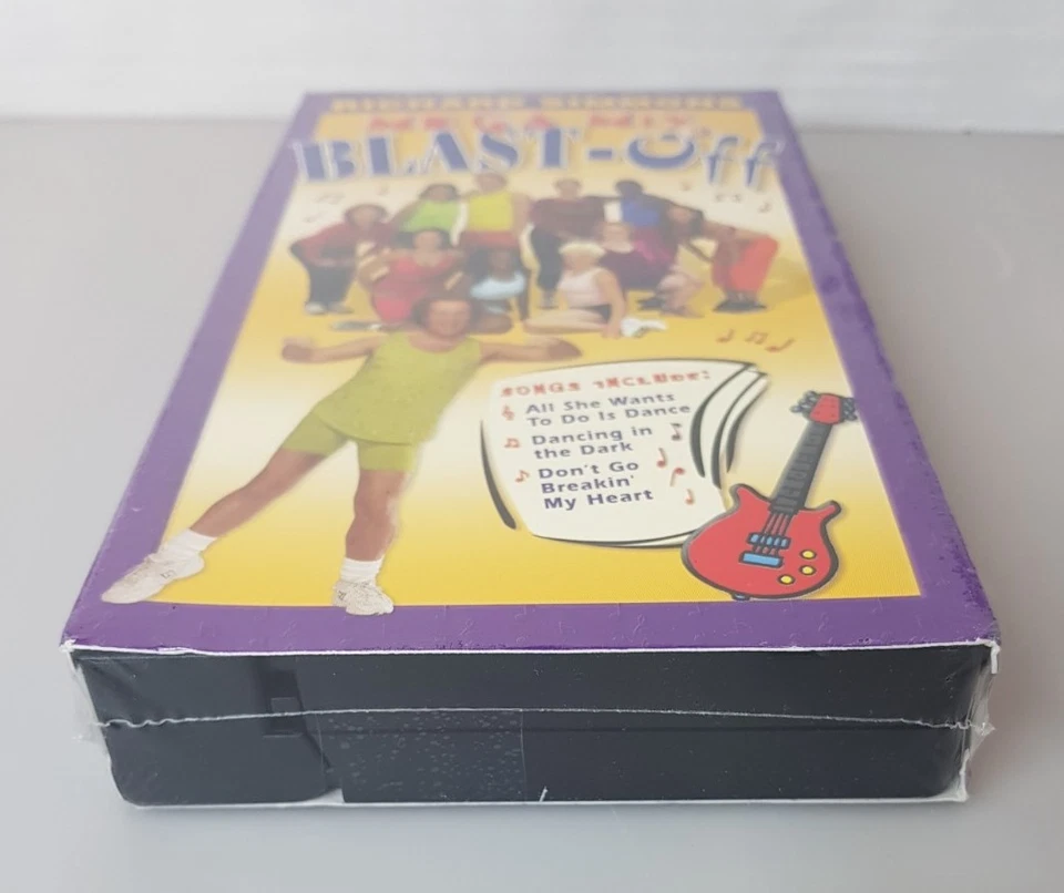 2001 Sealed VHS Richard Simmons Mega Mix 2 Blast-Off good times entertainment  Foto 4 de 4