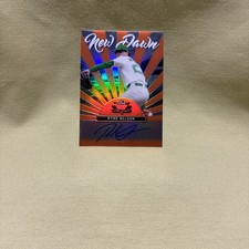 2019 Leaf Valiant New Dawn Ryne Nelson #ND-RN1 Orange Arizona Diamondbacks /35