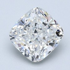 Cushion Cut 1.50 CT Cert. GIA Natural Mined Diamond Loose G color SI1 clarity 3780.00 per carat