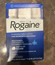 Men's Rogaine: 3 Month Supply Expires: 8/26 