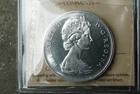 1965 Canada silver dollar $1 - **ICCS SP65 cameo**, SB, P5 specimen