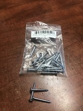 29x ALLPARTS GS-3005-B10 Chrome Short Neck Plate Screws for Guitar Oval Head