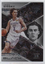 2022-23 Panini Black Silver 56/75 Josh Giddey #42 13rg