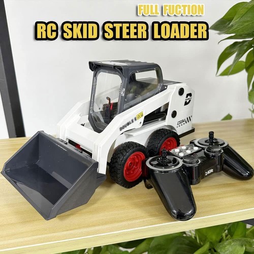 RC Skid Steer Loader 1/14 11 Channel Remote Control Bulldozer Crawler with Li... - Picture 3 of 6