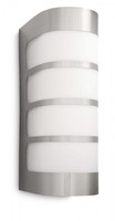 Philips Wandleuchte Edelstahl Wandaussenleuchte Aussenleuchte E27 IP44