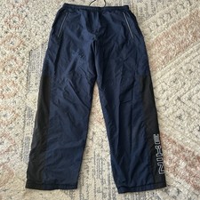 Vintage Y2K Nike Lined Windbreaker Track Baggy Pants Wide Leg - Large