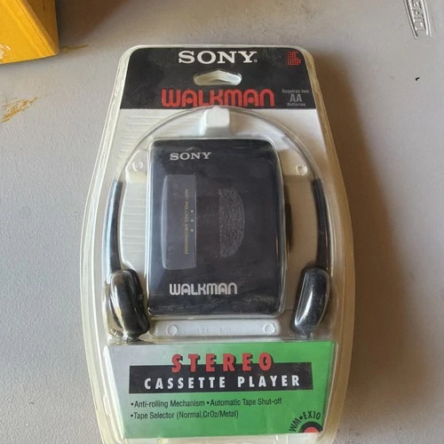 SONY WALKMAN WM-EX10 Portable Stereo Cassette Player Year 1990’s NEW In Package