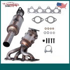 For Kia Soul 1.6L 2012-2019 Both Manifold & Rear Catalytic Converters