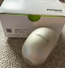 Phonak Mini Charger Case | 075-3009-11 For Marvel rechargeable Hearing Aids NEW