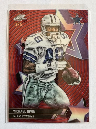 2025 Topps Cosmic Chrome Michael Irvin Base (RAW)