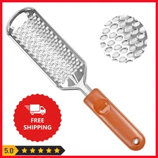 Foot Rasp File Pedicure Callus Remover Hard Dead Skin Scrubber Tool Feet Care US