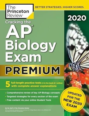 Cracking the AP Biology Exam 2020, Premium Edition: 5 Buch Princeton Review