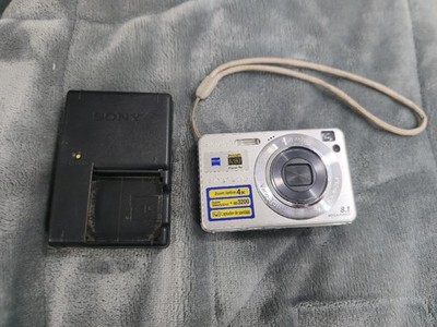 Sony Digital Camera Cyber-shot DSC-W130 8.1MP Silver Tested & Works