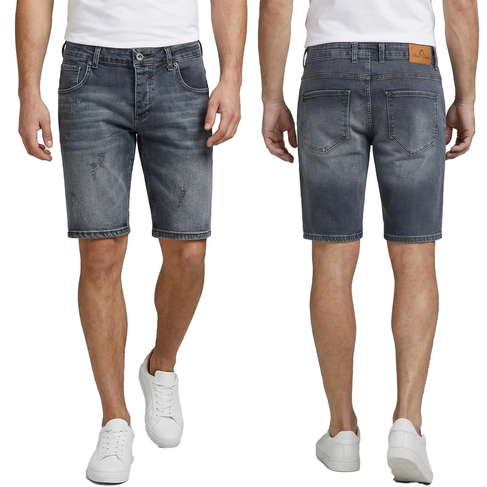 Shorts Herren Bermuda Jeansshorts Dunkelblau Rock Creek Jeans Short RC-2447 NEU - Bild 1 von 1