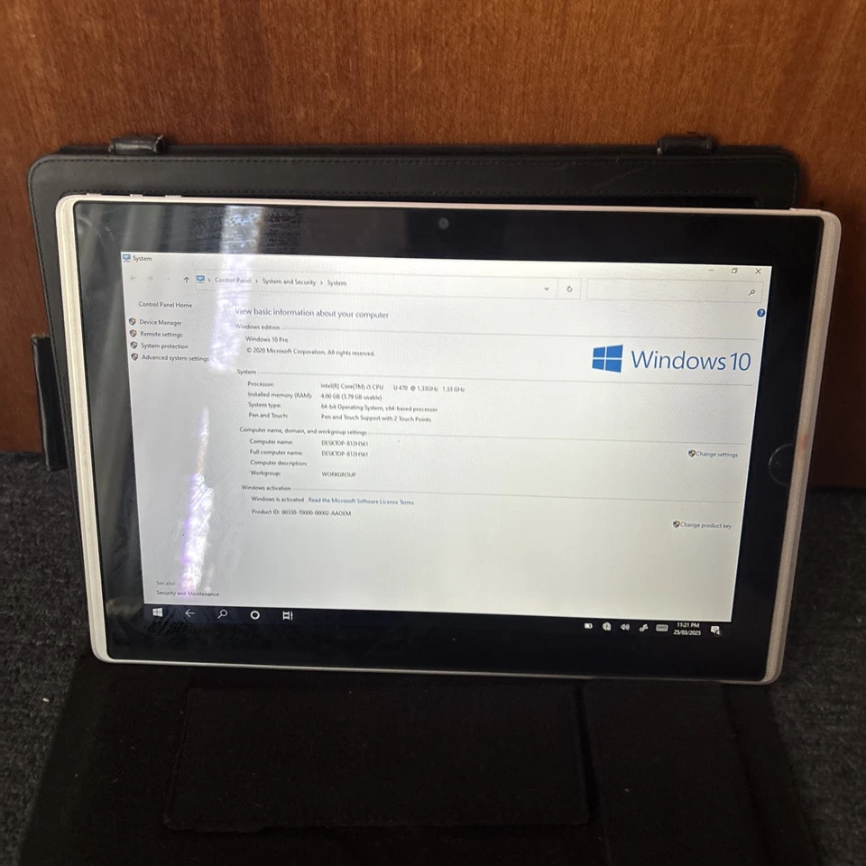 Asus Eee Slate EP121 Intel i5 Tablet Computer 4GB RAM 64GB SSD - Image 4 of 4