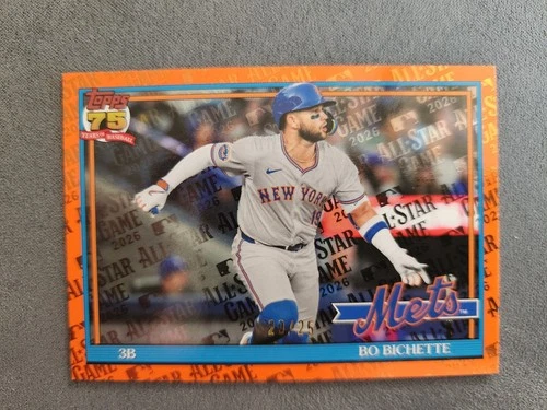 2026 Topps Series 2 Bo Bichette Orange (RAW)