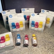 Genuine HP Printer 31 3-Pack Cyan, Magenta, Yellow Ink Bottles 9C228AN EXP2026