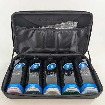 #ad First Place Finish Car Care Kit 5 Pc 12oz Premium Auto Detailing Set $45.97