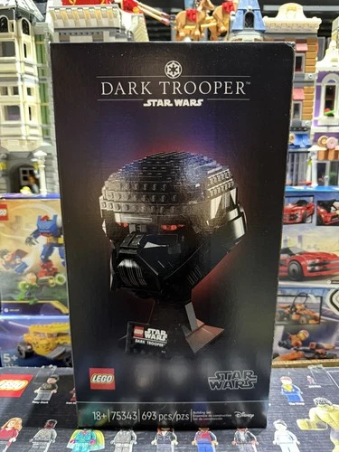 LEGO Star Wars:Dark Trooper Helmet (75343) RETIRED Set FREE Shipping