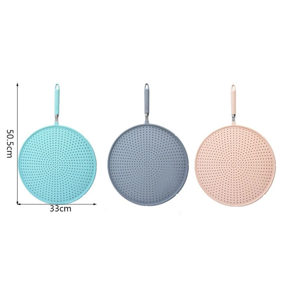 Silicone Oil Splash Splatter Screen Large Size Frying Pan Lid  Pot - Image 2 of 4