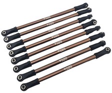 NEW NHX RC Alum Suspension Links Set for 313mm Wheelbase 1/10 RC Crawler -Bronze