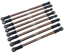 NEW NHX RC Alum Suspension Links Set for 313mm Wheelbase 1/10 RC Crawler -Bronze