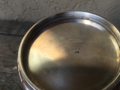 VINTAGE MORTON-PARKER MARLBORO SILVER PLATE EPNS COFFEE TEA POT