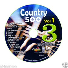 KARAOKE CHARTBUSTER CDG COUNTRY 500 VOL.1 DISC CB8532 DISC 3