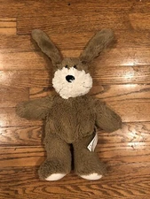 Sainsbury's Brown Bunny Plush/Stuffed Animal 14” Weighted Beans Warming