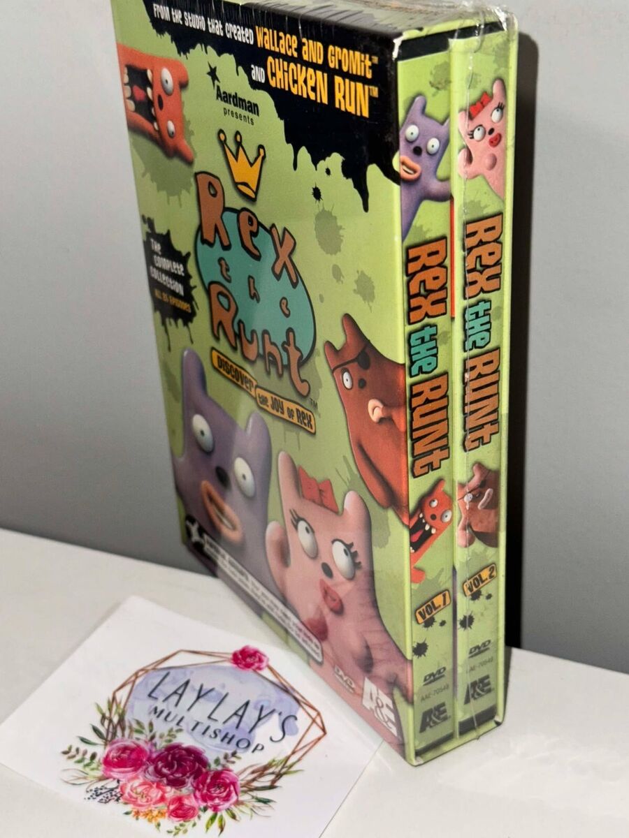 Rex the Runt the Complete Collection (DVD, 2002, 2-Disc Set Rex the Runt the Complete Collection (DVD, 2002, 2-Disc Set