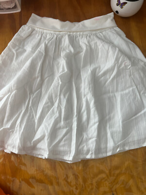 Crewcuts White Skirt With Pockets Size 10