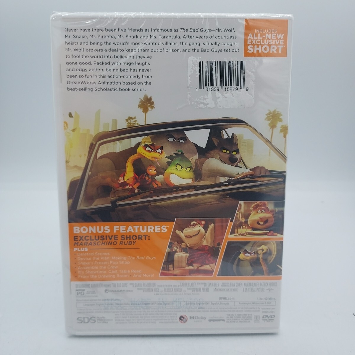 The Bad Guys DVD Awkwafina , Richard Ayoade , Zazie Beetz