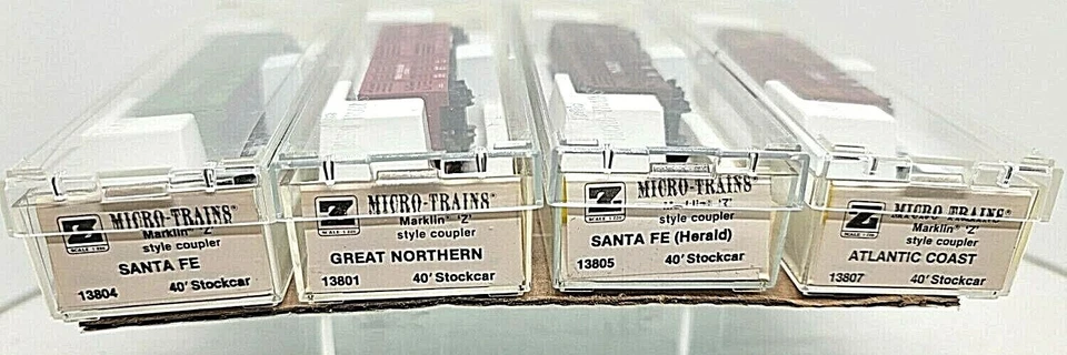 Z MTL 40ft Despatch Stock Car Four Car Runner Pack marklin cplrs #4 - Image 2 of 2